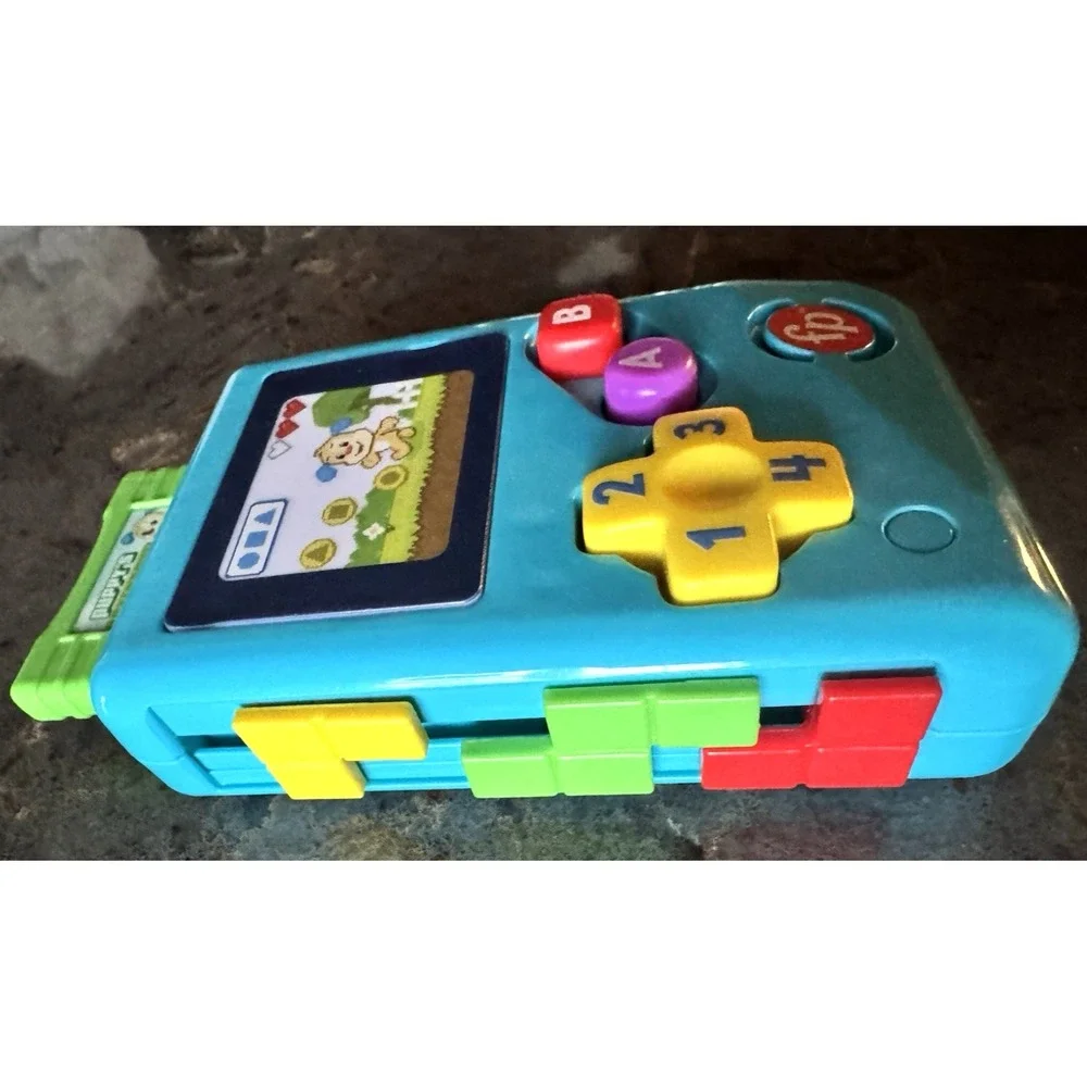 Fisher-Price Puppy's Adventure Handheld Learning Game Lights &‎ Sounds Toy
